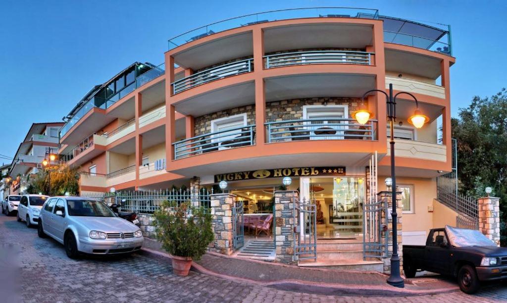 Hotel Vicky II Plomari Buitenkant foto