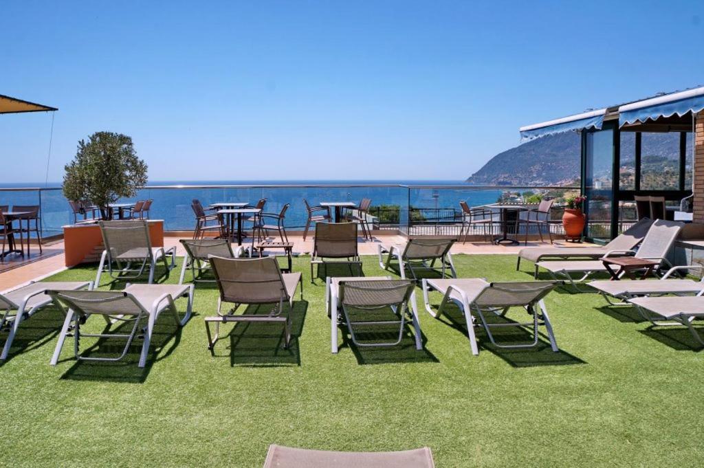 Hotel Vicky II Plomari Buitenkant foto